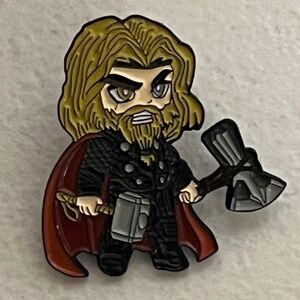Thor Avengers Pin Enamel Red Blue Hat Pins Hats Comic Streetwear